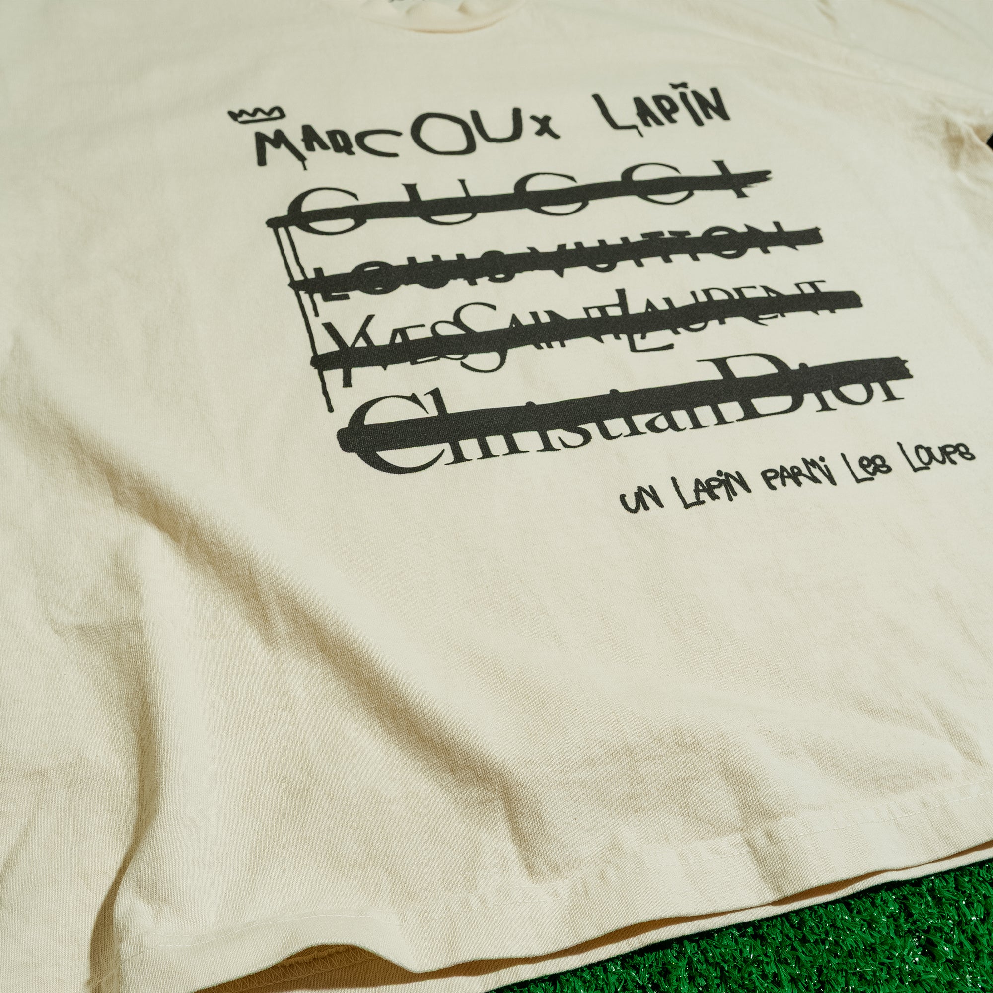 Crossing Out Names (Cream)