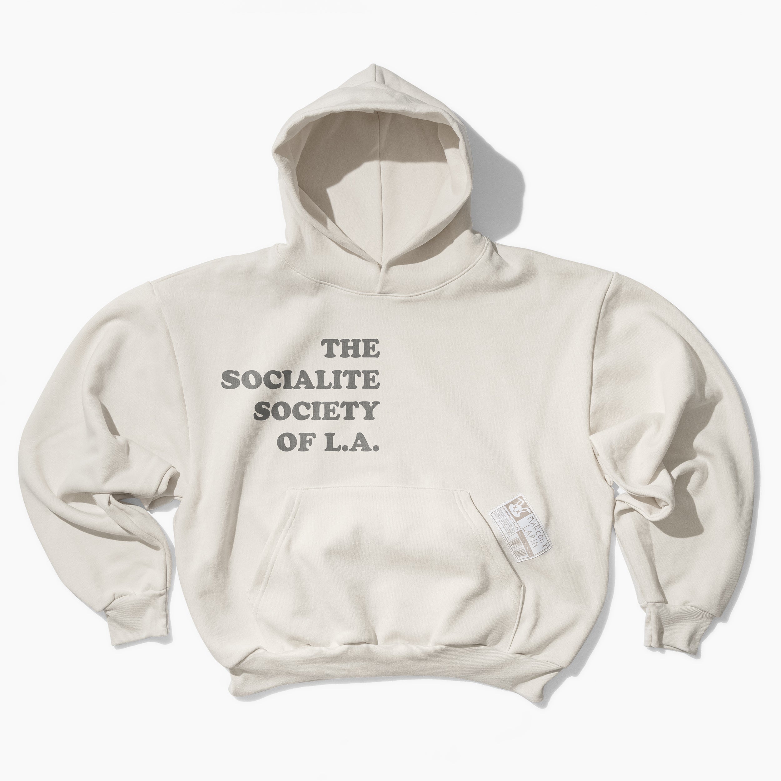 The Socialite Society Members Hoodie (Cream)