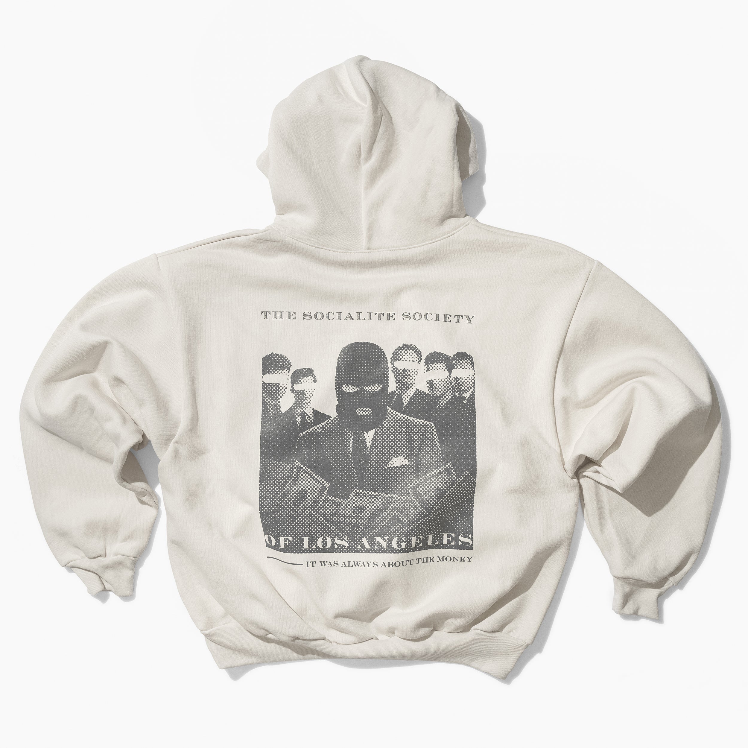 The Socialite Society Members Hoodie (Cream)