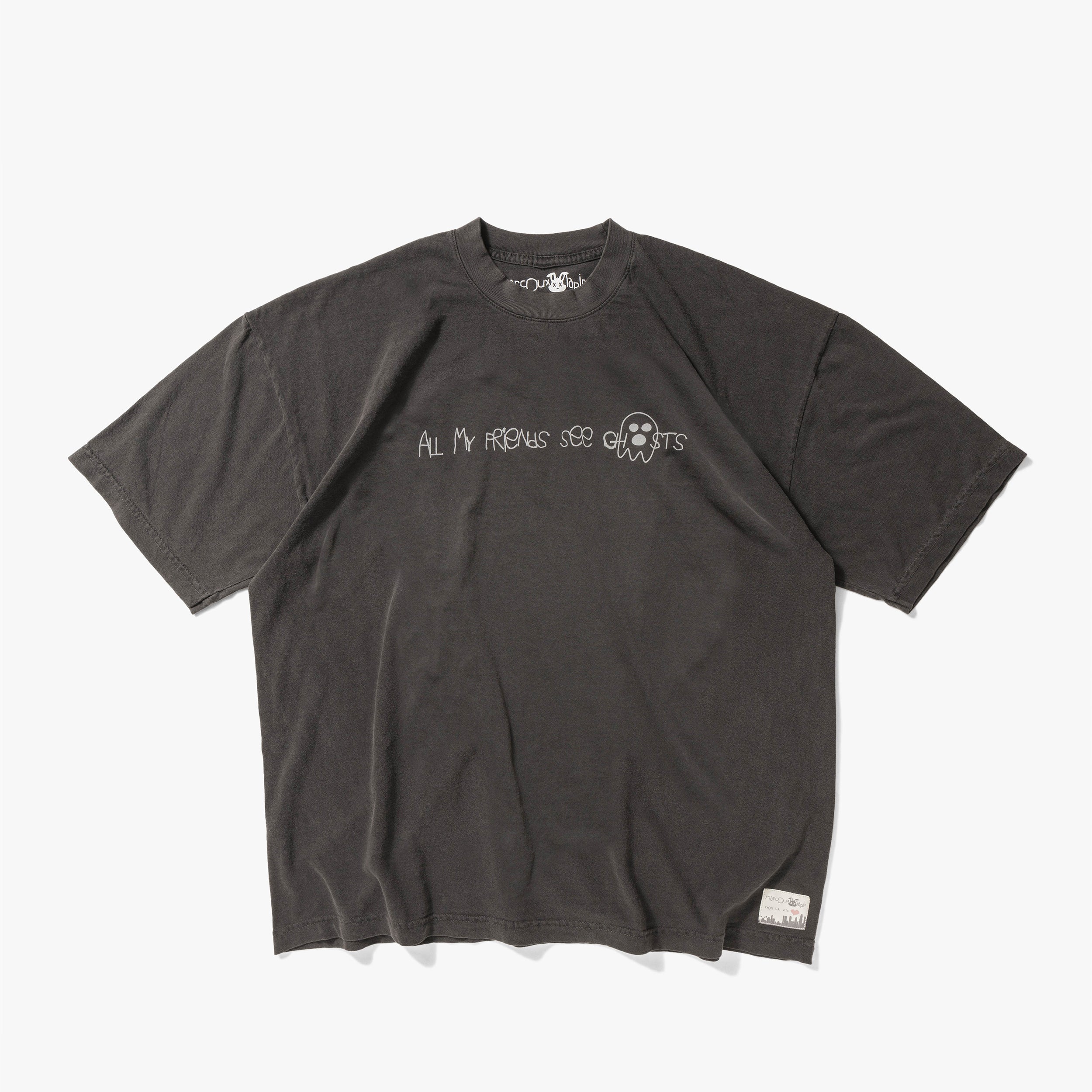 ALL MY FRIENDS SEE GHOSTS (VINTAGE BLACK)