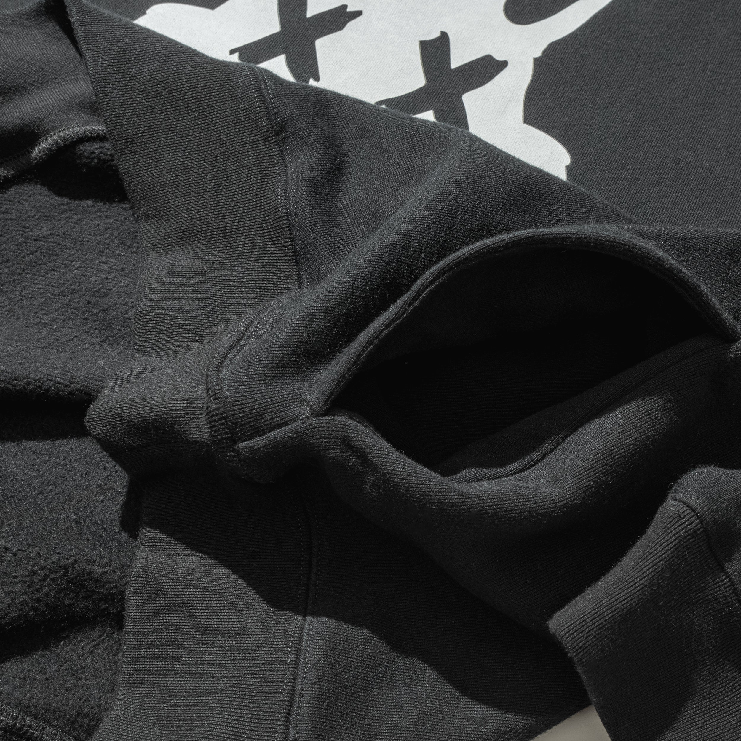 Marcoux Lapin Originals Sweatshirt with side-pockets (Black)