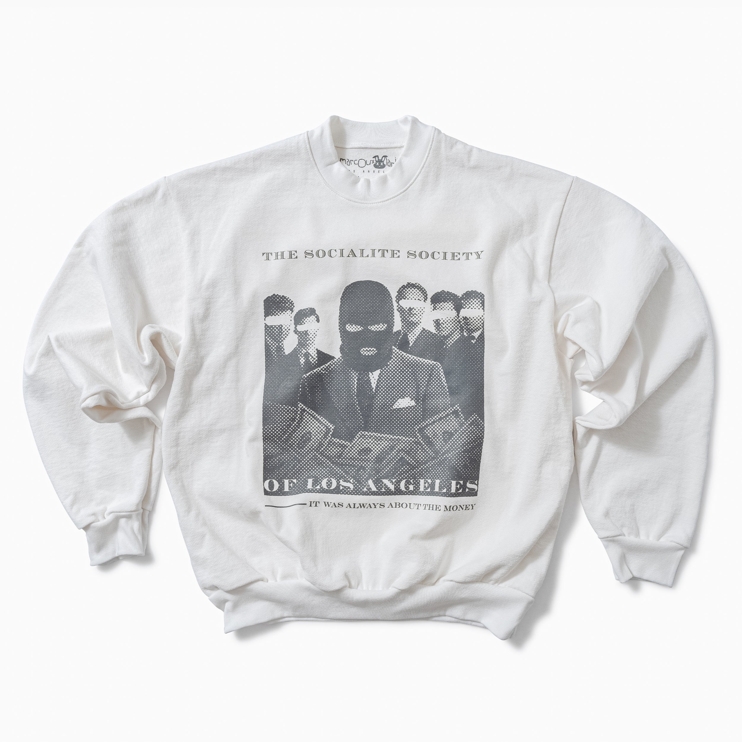 The Socialite Society Members Sweatshirt (White)