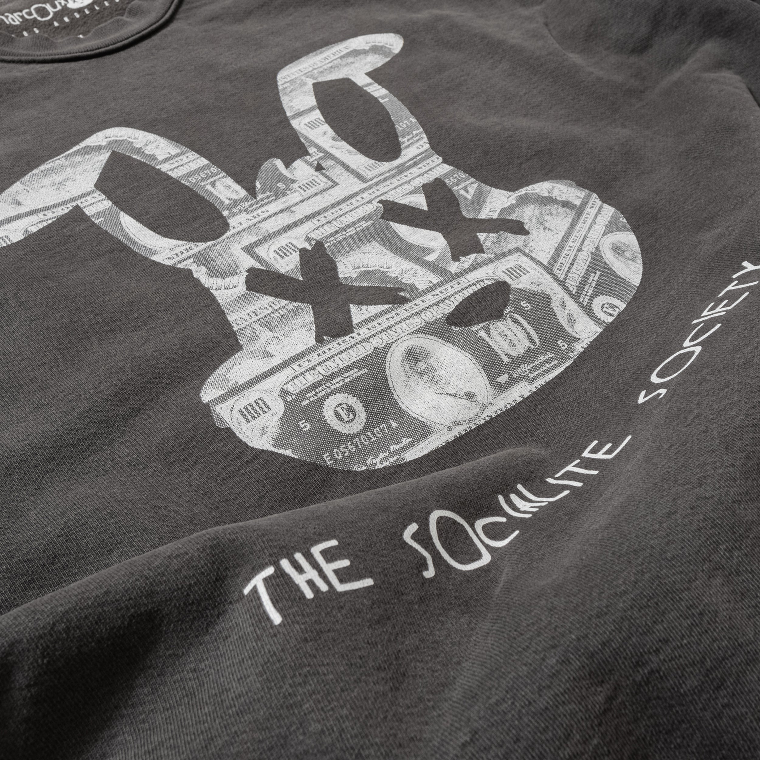 The Socialite Society Old Money Sweatshirt (Vintage Black)