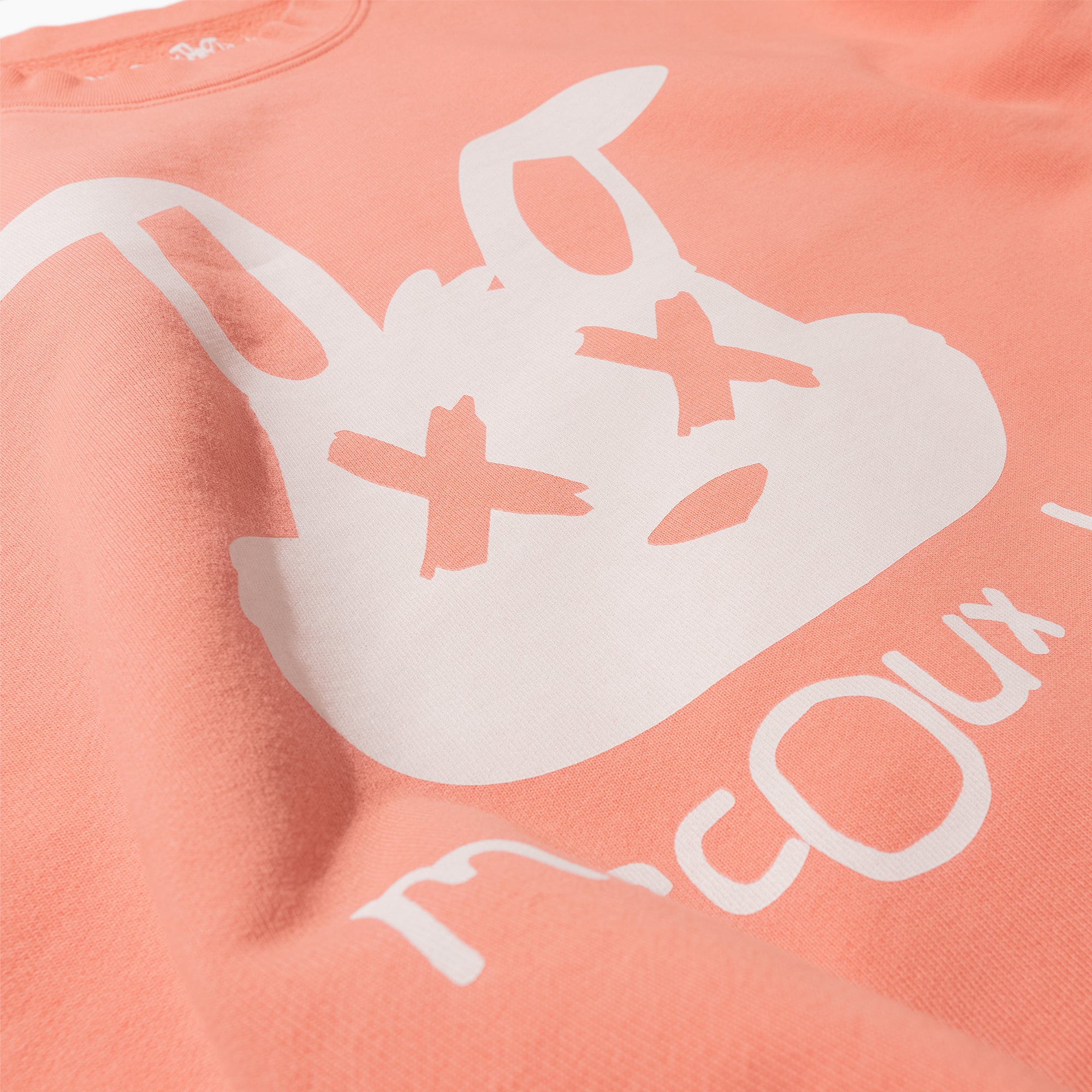 Marcoux Lapin Originals Sweatshirt with side-pockets (Peach)