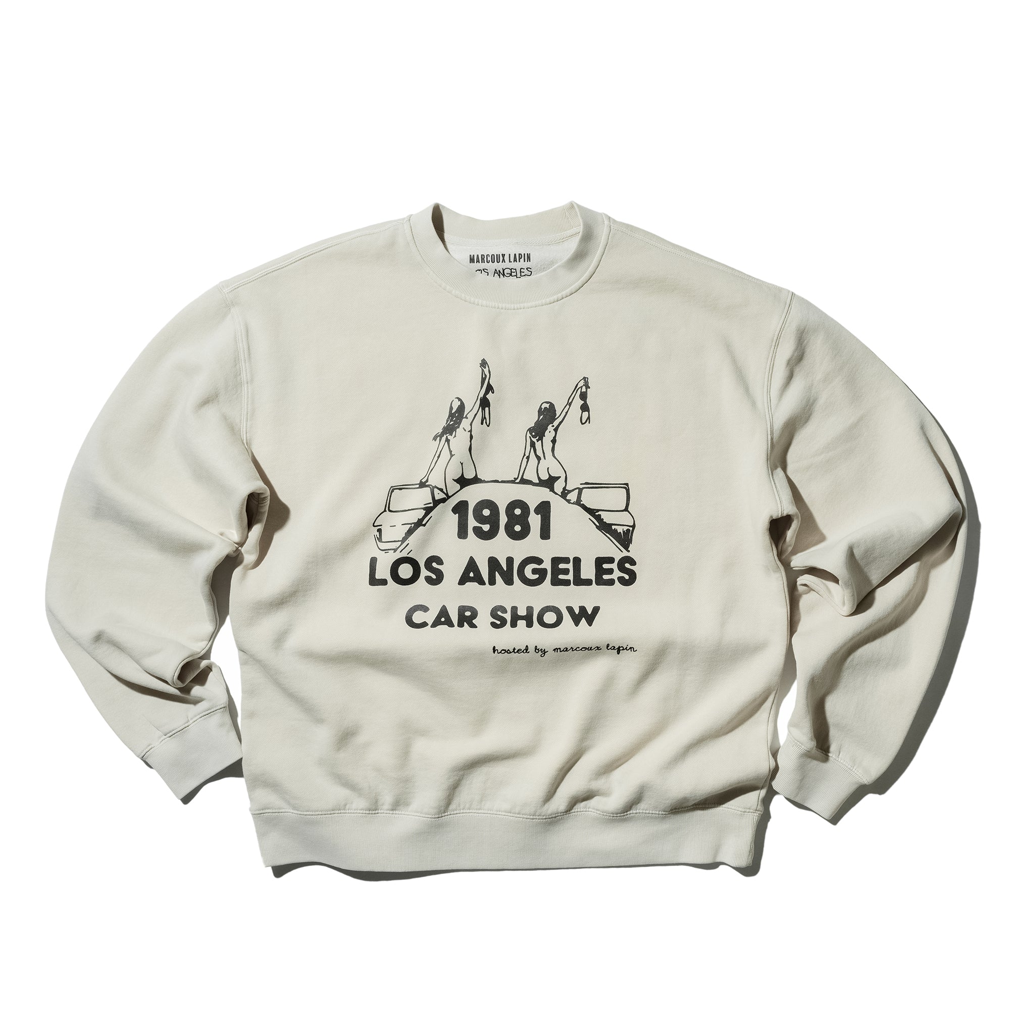 1981 L.A. Car Show Sweater (Chalk)