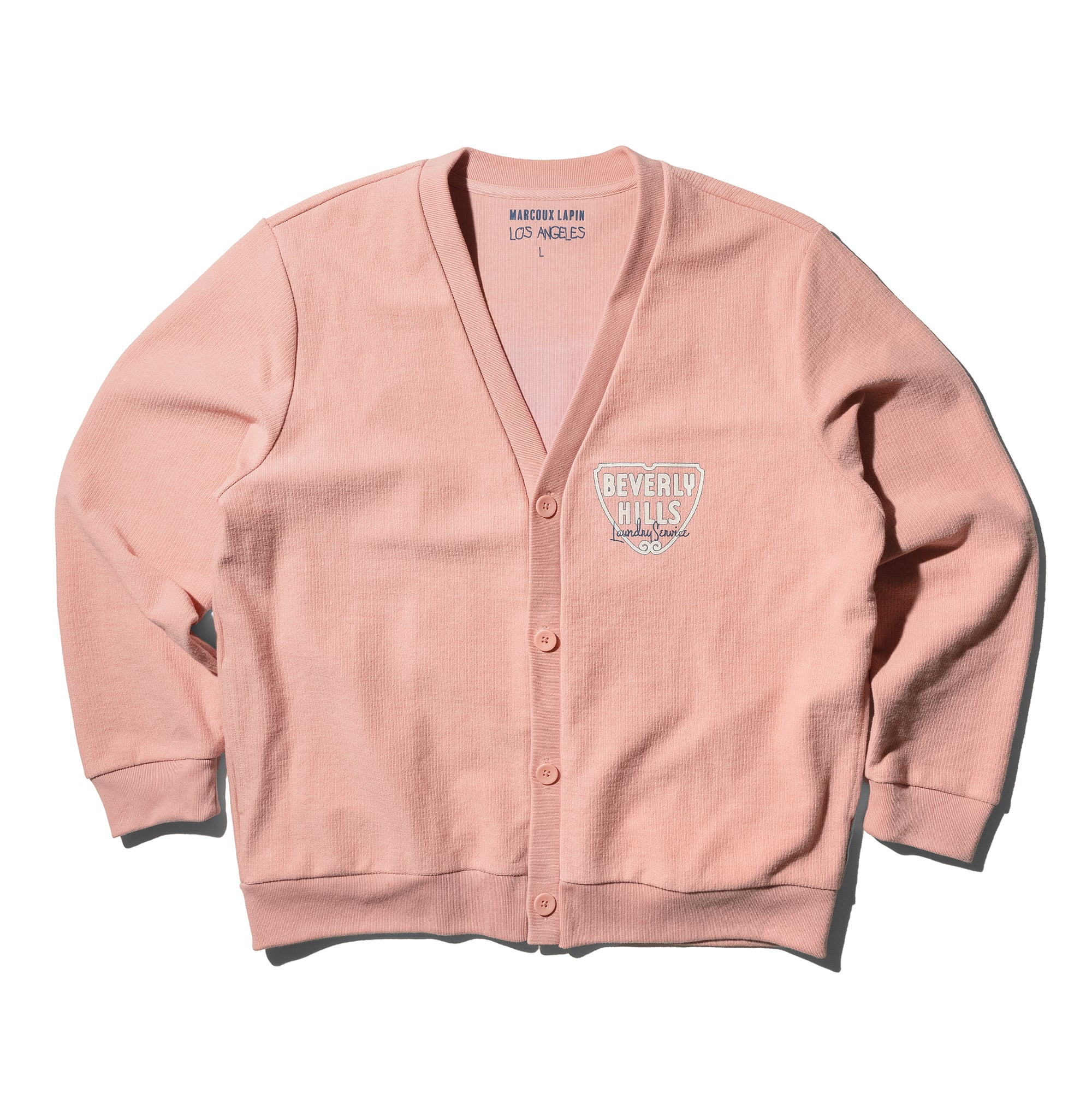 Beverly Hills Laundry Service Cardigan (Salmon Pink)