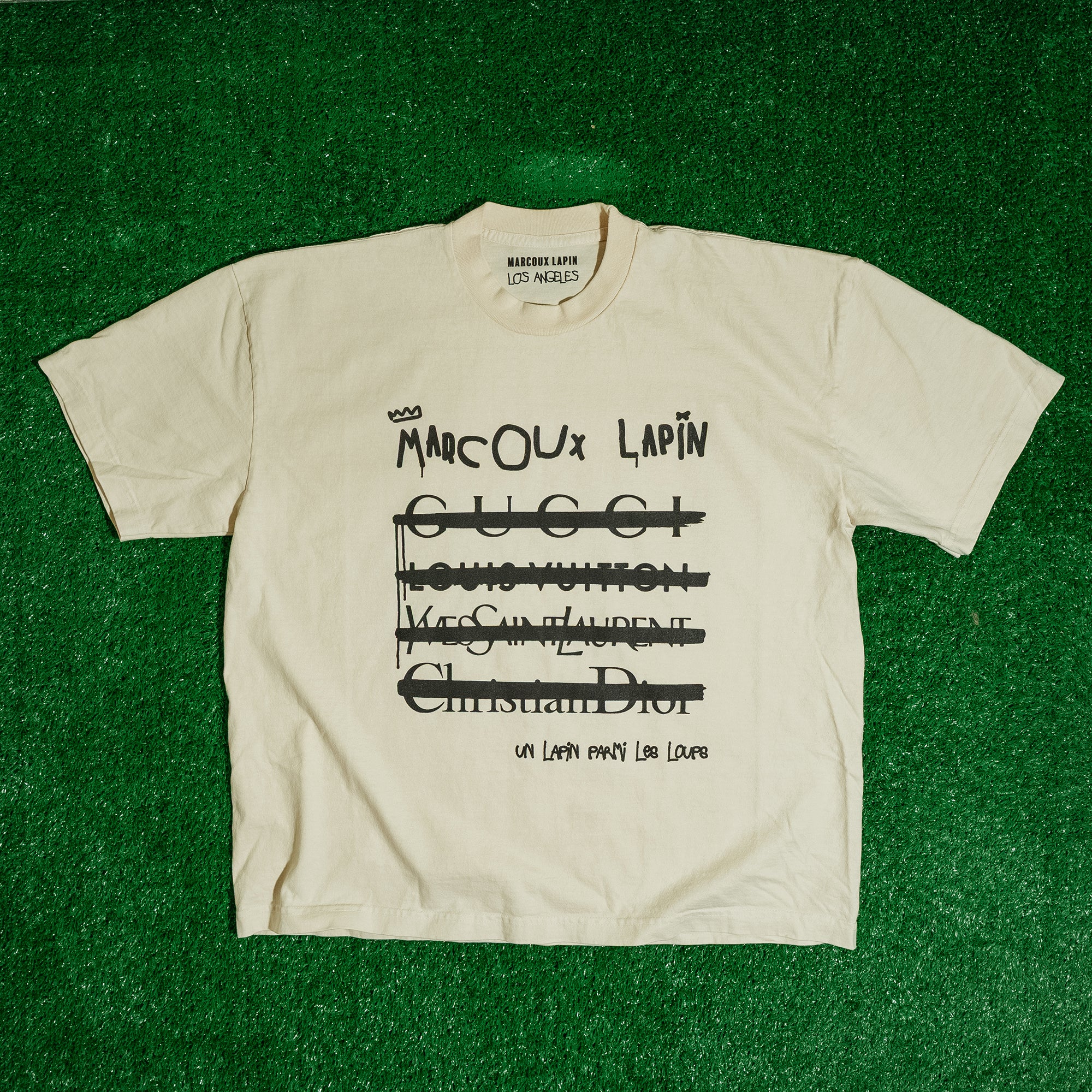 Crossing Out Names (Cream)