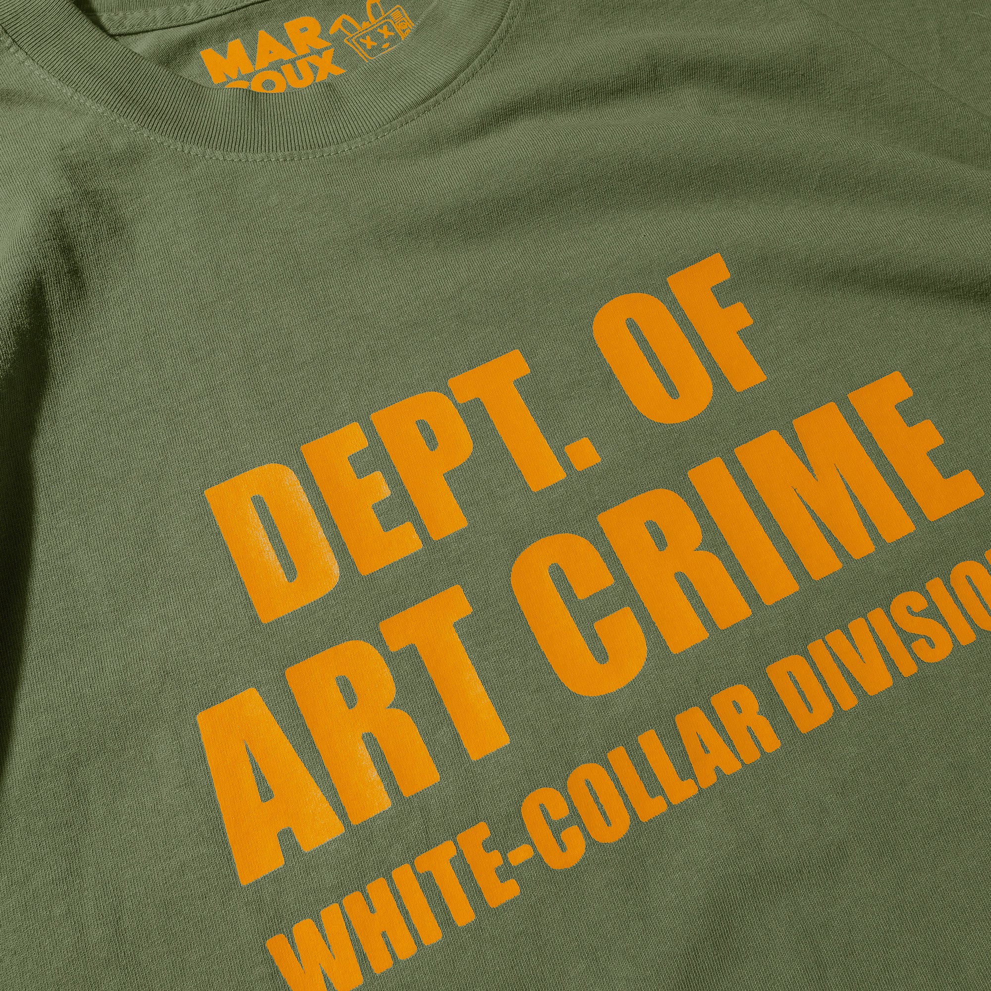 Dept of Art Crime (Army Green)