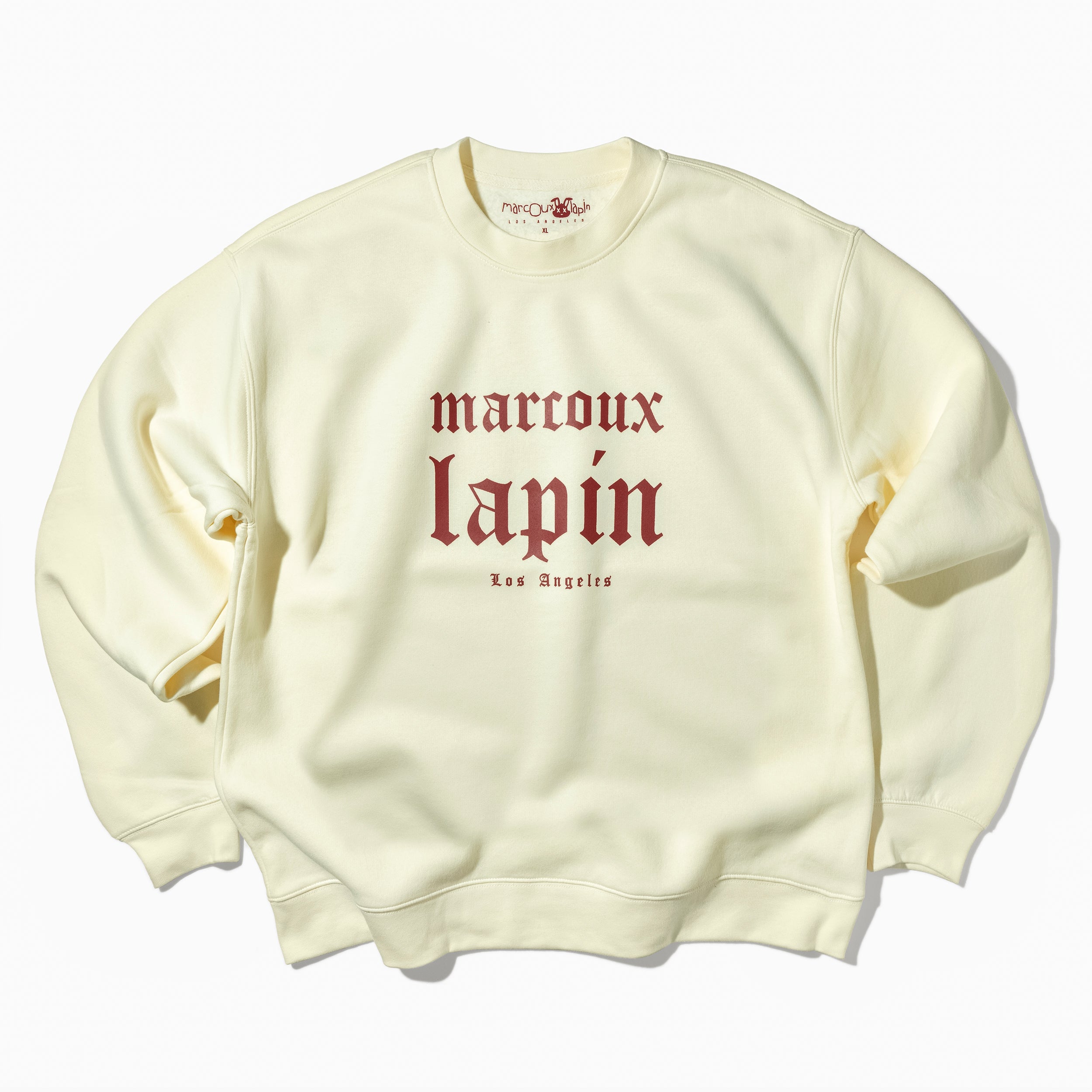Marcoux Lapin Los Angeles Sweatshirt (Butter)