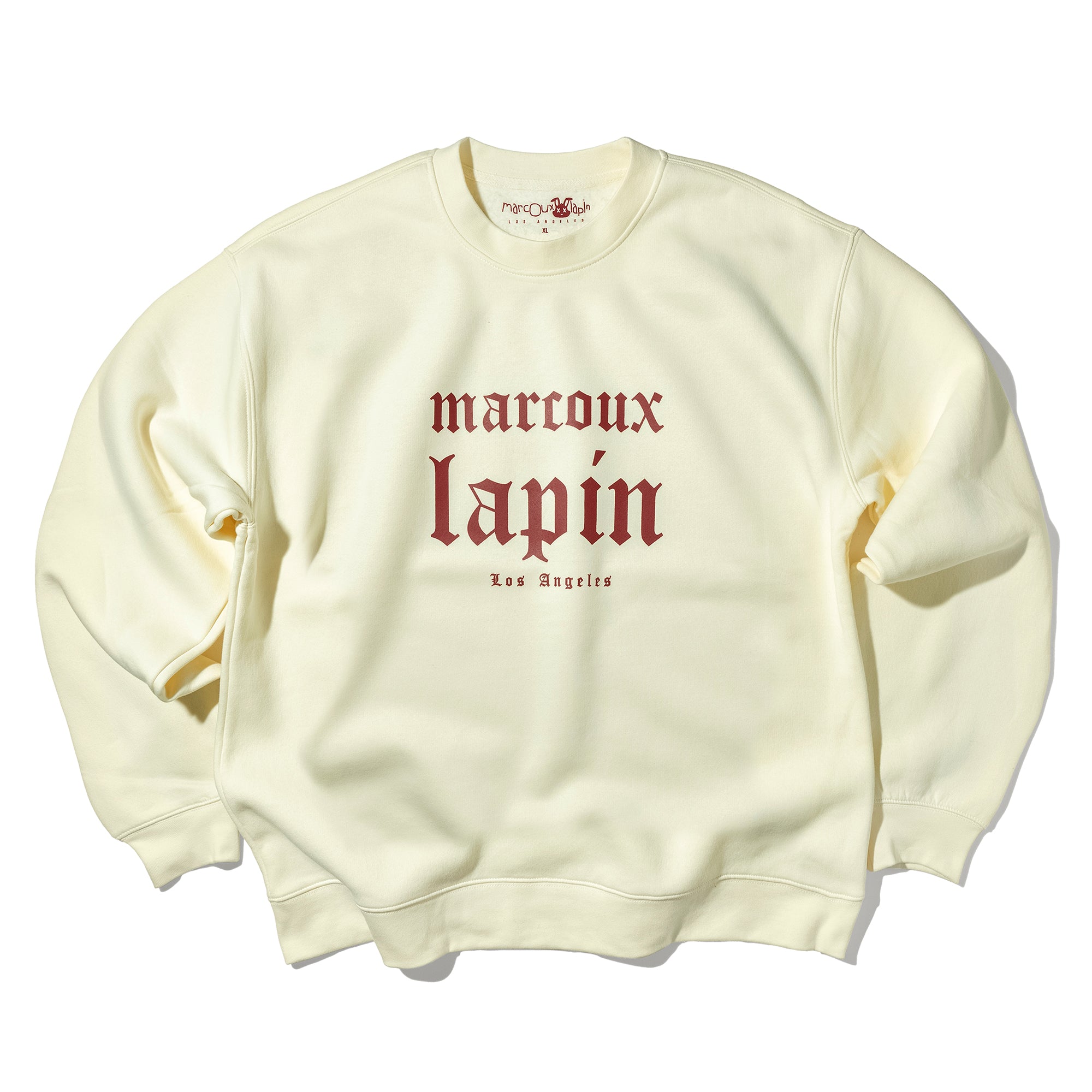 Marcoux Lapin Los Angeles Sweatshirt (Butter)