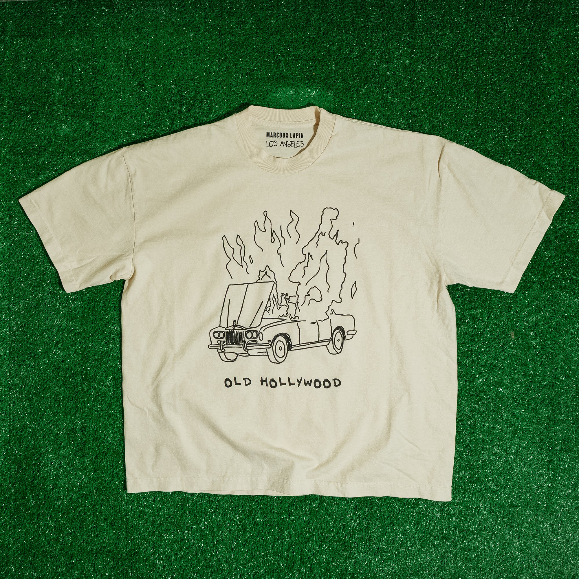 Old Hollywood Burning (Cream)